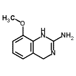 CAS#: 754975-53-6, 8-Methoxy-3,4-dihydro-2-quinazolinamine