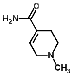 CAS#: 75532-96-6, 1-Methyl-1,2,3,6-tetrahydro-4-pyridinecarboxamide