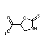 CAS#: 75543-29-2, 1-(2-Thioxo-1,3-oxazolidin-5-yl)ethanone