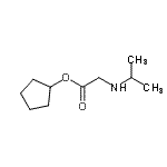CAS 登录号：75549-90-5， 环戊基N-异丙基甘氨酸酯