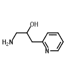 CAS 登录号：755696-66-3， 1-氨基-3-(2-吡啶基)-2-丙醇