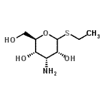 CAS 登录号：755703-75-4， 乙基3-氨基-3-脱氧-1-硫代-D-阿洛吡喃糖苷