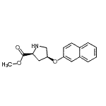 CAS#: 755707-37-0, Methyl (4S)-4-(2-naphthyloxy)-L-prolinate