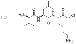 CAS#: 75590-15-7, D-valyl-N-[(1S)-5-amino-1-(2-chloroacetyl)pentyl]-L-Leucinamide