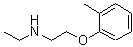 CAS#: 75612-32-7, N-Ethyl-2-(2-methylphenoxy)ethanamine
