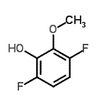 CAS#: 75626-22-1, 3,6-Difluoro-2-methoxyphenol