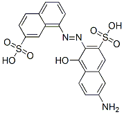 CAS#: 75627-26-8, 7-Amino-4-Hydroxy-3-[(7-Sulfo-1-Naphtyl)Azo]-2-Naphthalenesulfonic Acid