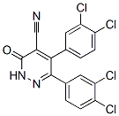 CAS#: 75643-27-5, 5,6-Bis(3,4-Dichlorophenyl)-2,3-Dihydro-3-Oxo-4-Pyridazinecarbonitrile