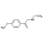 CAS 登录号：756457-31-5， 2-(乙基氨基)-1-(4-甲氧基苯基)乙酮