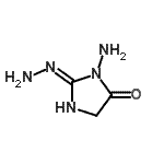 CAS#: 756458-56-7, (2E)-3-amino-2-hydrazinylidene-imidazolidin-4-one