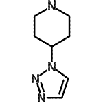 CAS#: 756476-21-8, 4-(1H-1,2,3-Triazol-1-yl)piperidine