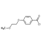 CAS#: 756478-87-2, 4-(2-Methoxyethoxy)benzoyl chloride