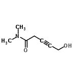 CAS#: 756500-19-3, 5-Hydroxy-N,N-dimethyl-3-pentynamide