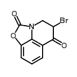 CAS#: 75655-13-9, 5-Bromo-4H-[1,3]oxazolo[5,4,3-ij]quinoline-2,6(5H)-dione