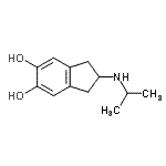 CAS#: 756758-56-2, 2-(Isopropylamino)-5,6-indanediol