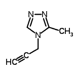 CAS#: 756819-67-7, 3-Methyl-4-(2-propyn-1-yl)-4H-1,2,4-triazole