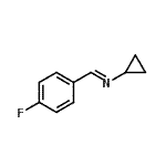 CAS#: 756845-67-7, (E)-N-Cyclopropyl-1-(4-fluorophenyl)methanimine