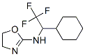 CAS 登录号:75703-13-8, N-(1-环己基-2,2,2-三氟乙基)-4,5-二氢-1,3-恶唑-2-胺