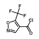 CAS 登录号：75706-01-3， 5-(三氟甲基)异恶唑-4-甲酰氯