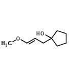 CAS#: 757219-30-0, 1-[(2E)-3-Methoxy-2-propen-1-yl]cyclopentanol