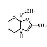 CAS#: 757231-86-0, (3aR,7aR)-7a-Methoxy-2-methyl-3a,5,6,7a-tetrahydro-4H-furo[2,3-b]pyran