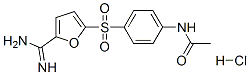 CAS#: 75745-70-9, N-(4-((5-(Aminoiminomethyl)-2-Furanyl)Sulfonyl)Phenyl)-Acetamide Monohydrochloride