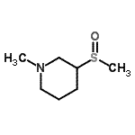 CAS#: 757910-35-3, 1-Methyl-3-(methylsulfinyl)piperidine