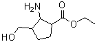 CAS 登录号：757915-65-4， 2-氨基-3-(羟基甲基)环戊烷羧酸乙酯