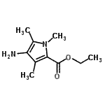 CAS#: 75792-43-7, Ethyl 4-amino-1,3,5-trimethyl-1H-pyrrole-2-carboxylate