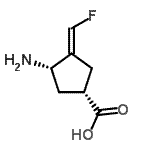 CAS#: 757942-69-1, (1S,3S,4E)-3-Amino-4-(fluoromethylene)cyclopentanecarboxylic acid