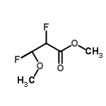 CAS#: 758-69-0, Methyl 2,3,3-trifluoro-3-methoxypropanoate