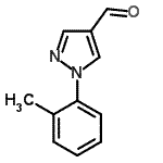 CAS#: 75815-74-6, 1-(2-Methylphenyl)-1H-pyrazole-4-carbaldehyde