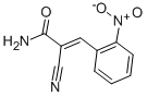 CAS 登录号：75825-37-5， 2-氰基-3-(2-硝基苯基)丙烯酰胺