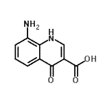 CAS#: 75839-98-4, 8-Amino-4-oxo-1,4-dihydro-3-quinolinecarboxylic acid
