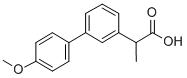CAS#: 75852-55-0, 2-[3-(4-Methoxyphenyl)Phenyl]Propanoic Acid