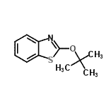 CAS#: 75866-98-7, 2-[(2-Methyl-2-propanyl)oxy]-1,3-benzothiazole