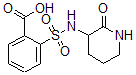 CAS 登录号：75871-97-5， 2-[(2-氧代哌啶-3-基)氨基磺酰基]苯甲酸