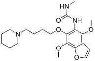 CAS 登录号：75883-62-4， 1-[4,7-二甲氧基-6-(4-哌啶-1-基丁氧基)-1-苯并呋喃-5-基]-3-甲基脲