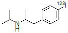 CAS#: 75917-92-9, (+-)-4-(Iodo-123I)-alpha-methyl-N-(1-methylethyl)-Benzeneethanamine