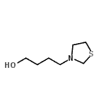 CAS#: 759397-83-6, 4-(1,3-Thiazolidin-3-yl)-1-butanol