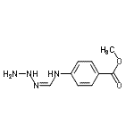 CAS 登录号：759400-69-6， 甲基4-{[(Z)-三氮杂n亚基甲基]氨基}苯甲酸酯