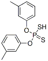 CAS 登录号：7595-89-3， 二(3-甲基苯基氧基)巯基膦硫醚