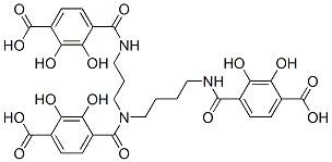 CAS#: 75956-68-2, 4-[4-[(4-Carboxy-2,3-Dihydroxybenzoyl)Amino]Butyl-[3-[(4-Carboxy-2,3-Dihydroxybenzoyl)Amino]Propyl]Carbamoyl]-2,3-Dihydroxybenzoic Acid