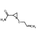 CAS 登录号：75959-40-9， 1-(烯丙氧基)-2-氮丙啶甲酰胺