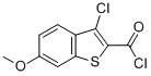 CAS#: 75998-29-7, 3-Chloro-6-Methoxybenzo[b]Thiophene-2-Carbonyl Chloride