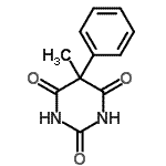 CAS 登录号：76-94-8， 5-甲基-5-苯基-2,4,6(1H,3H,5H)-嘧啶三酮