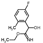 CAS#: 760127-05-7, Ethyl 2-(5-fluoro-2-methylphenyl)-2-hydroxyethanimidate