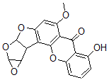 CAS#: 76014-27-2, (8aS-(8aalpha,9abeta,10abeta,10balpha))-8a,9a,10a,10b-Tetrahydro-4-Hydroxy-6-Methoxy-5H-Oxireno(4',5')Furo(3',2':4,5)Furo(2,3-c)Xanthen-5-One