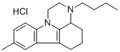 CAS#: 76061-66-0, 1,10-Trimethylene-2-Butyl-8-Methyl-1,2,3,4-Tetrahydropyrazino(1,2-a)Indole Hydrochloride
