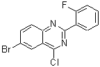 CAS#: 760947-12-4, 6-bromo-4-chloro-2-(2-fluorophenyl)quinazoline